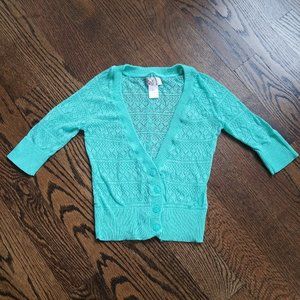 3/4 sleeve cardigan